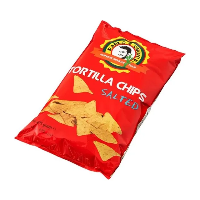 TORTILLA CHIPS NATUREL/SALTED PABLO'S CHOICE 475GR L.A. STREETFOOD