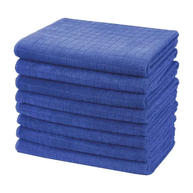TORCHON EN MICROFIBRE 60X70CM BLUE