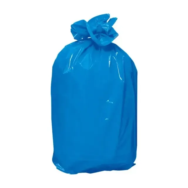 SAC POUBELLE BLEU 100L 15PC