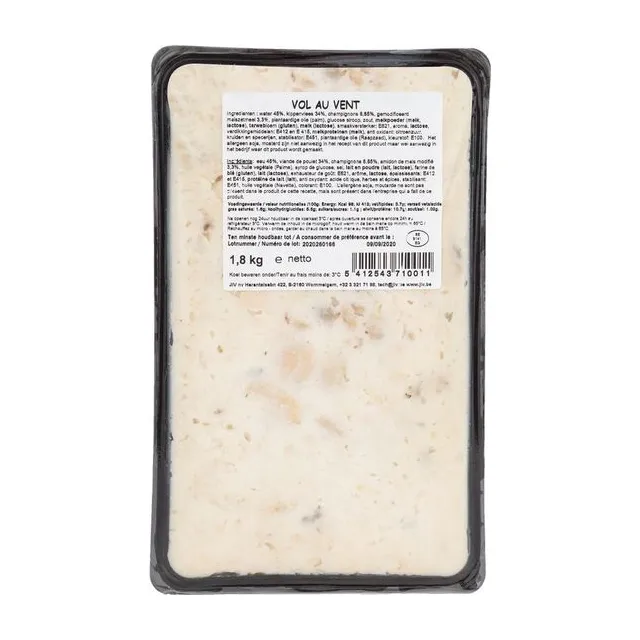 VOL AU VENT FRAIS 1,8KG JIV