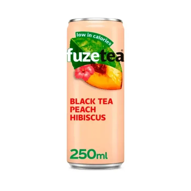 FUZETEA PEACH HIBISCUS CAN'S 24X25CL