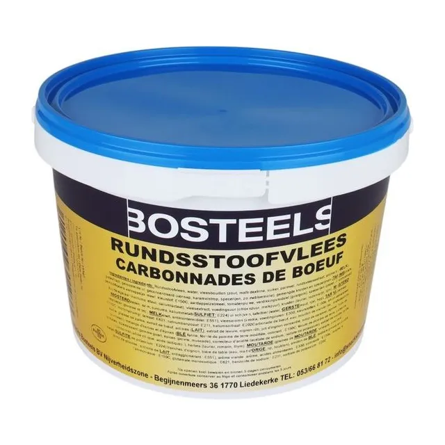 CARBONADE DE BOEUF 3KG BOSTEELS