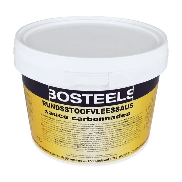 SAUCE CARBONADE DE BOEUF 3KG BOSTEELS